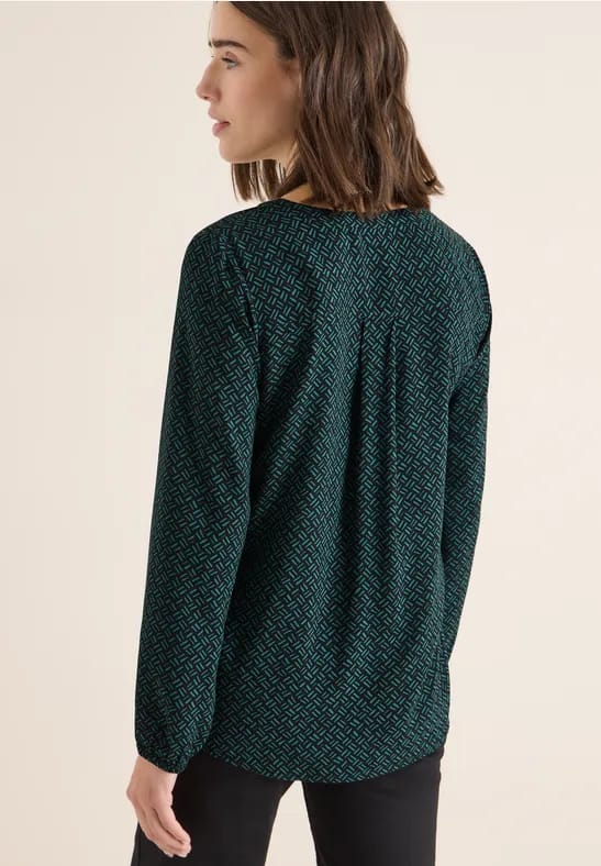 Gedessineerde blouse