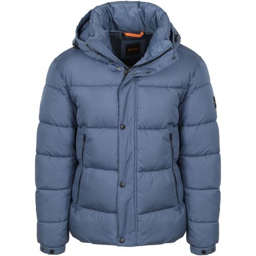 BOSS Omaris Jas Blauw - Maat 50 - Heren - Winterjassen