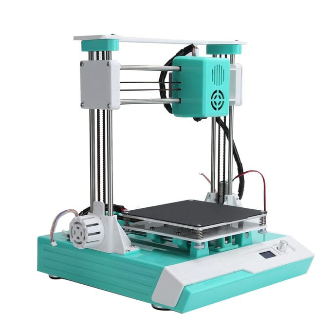 3D-printer Klein Draagbaar Hoge Nauwkeurigheid Thuis Desktop Drukmaterieel K2 plus 110-240V EU-stekker EU Plug gray