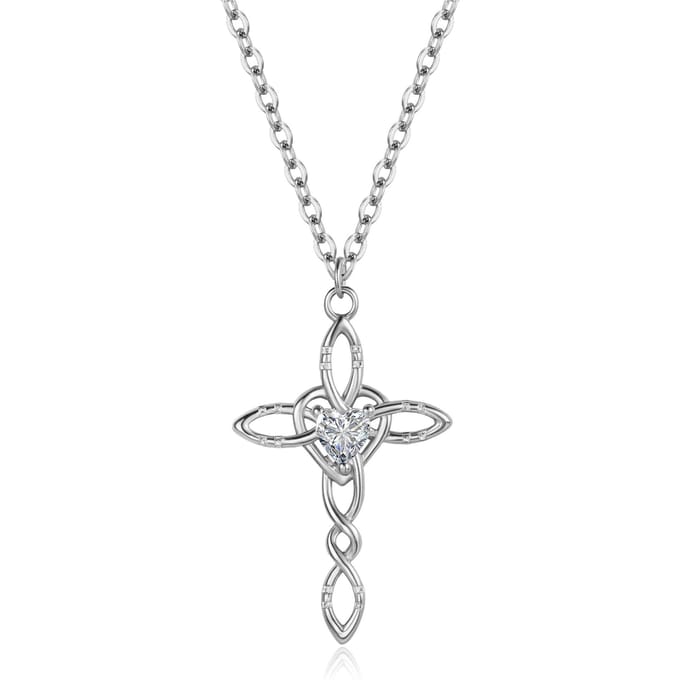 Collier Pendentif Lumière Luxe Luxe Jolie Fille Configuration Spéciale Kool Amour Bijoux Mode Polyvalente white
