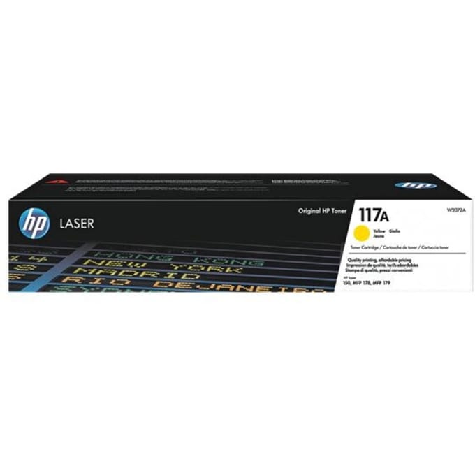 HP 117A - Tonercartridge - Origineel - Standaard Capaciteit - Geel
