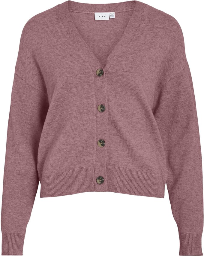 VILA - VIRIL V-NECK KNIT CARDIGAN - NOOS - Dames - Cardigans
