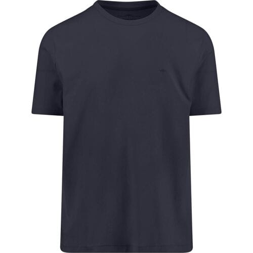 Fynch-Hatton T-Shirt Sanforized Cotton Crew Neck Navy / male