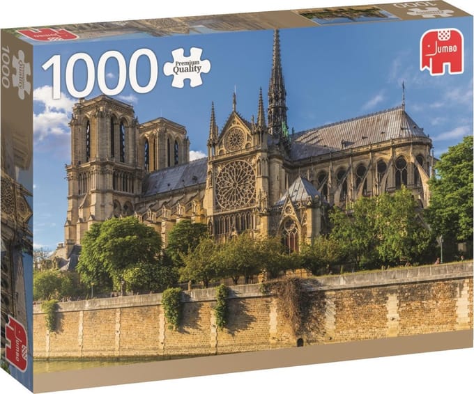 Jumbo Premium Collection Puzzel Notre Dame - Legpuzzel - 1000 stukjes