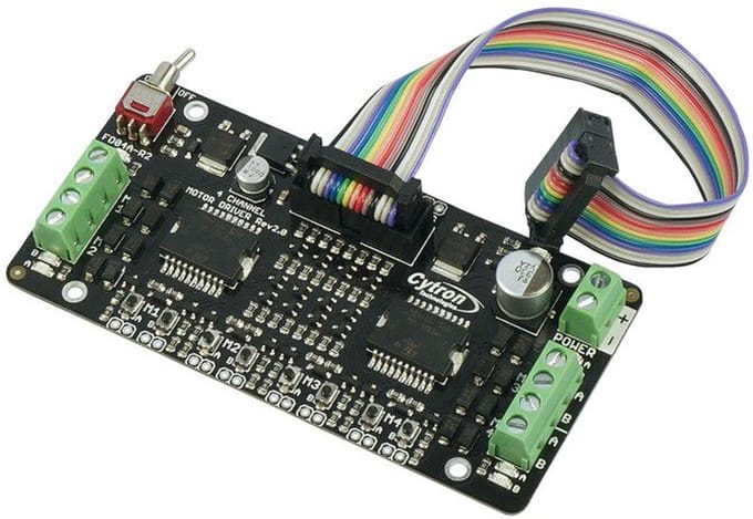1.5Amp 7V-25V DC Motor Driver (4 Channels) FD04A Cytron