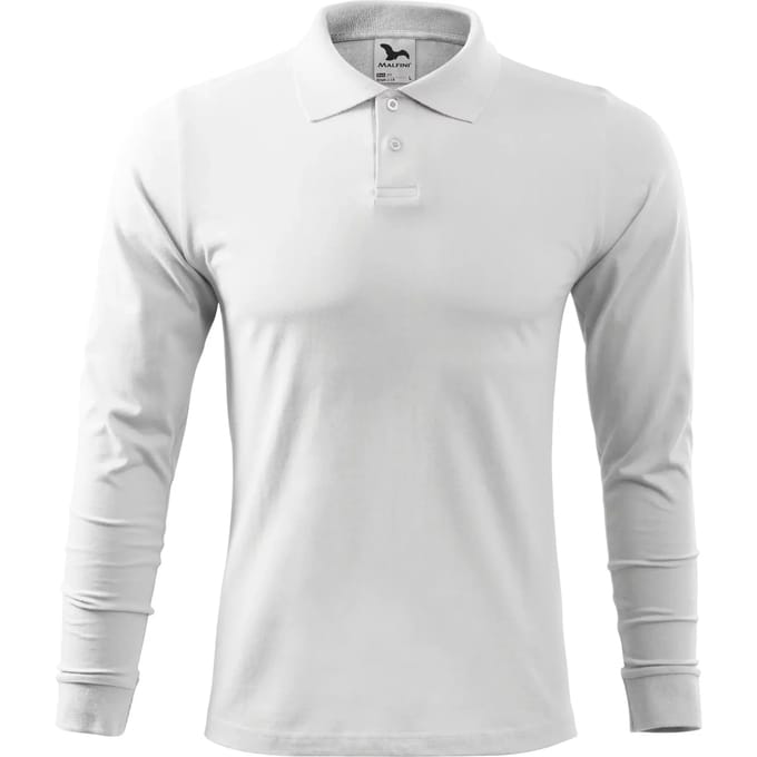 Polo met lange mouwen Malfini Single J. 211