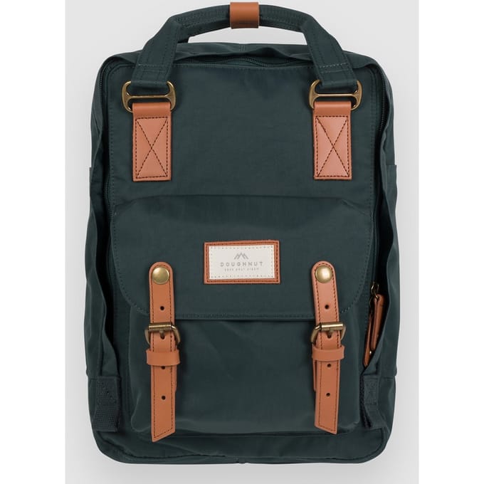 Doughnut laptoprugzak / Rugtas / Schooltas - 14 inch - Macaroon 14 - Slate Green