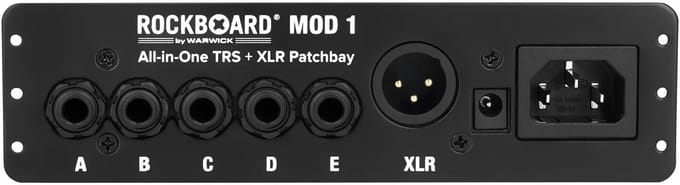 Rockboard MOD 1 V2 Patchbay - Accessoire voor effec-units