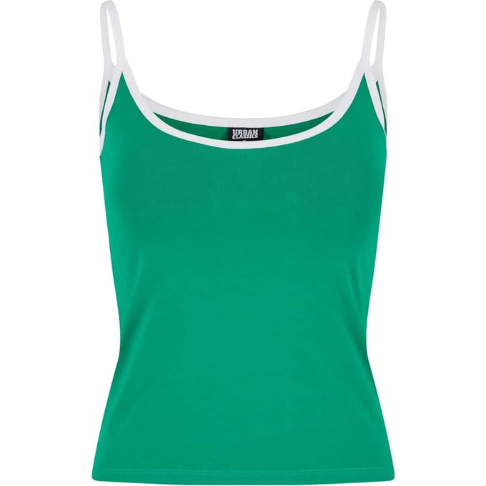 Urban Classics - Contrast Basic 2Pack Mouwloze top - L - Multicolours
