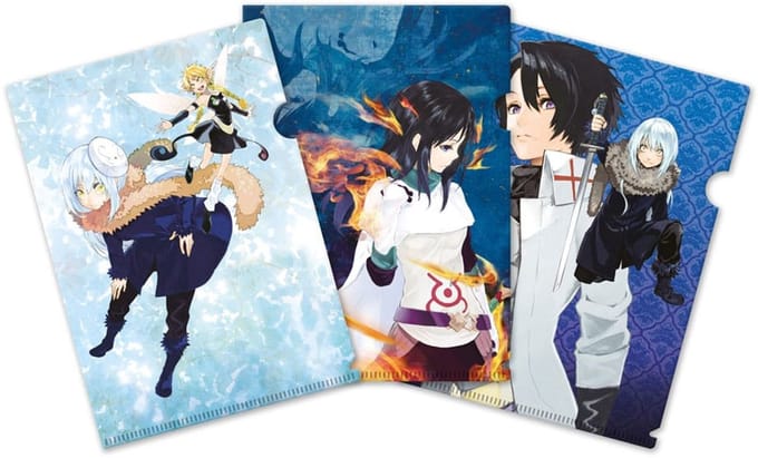 Sakami Merchandise That Time I Got Reincarnated as a Slime Clearfile 3-Set Stationery
