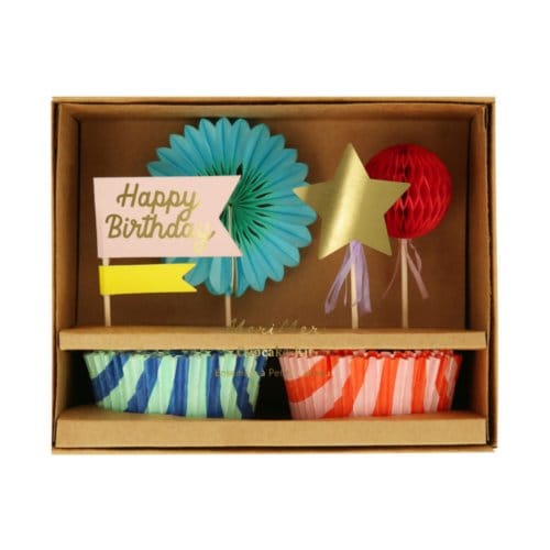 Meri meri t- cupcake kit, the right stripes