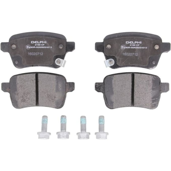 Remblokset DELPHI LP3165, achter