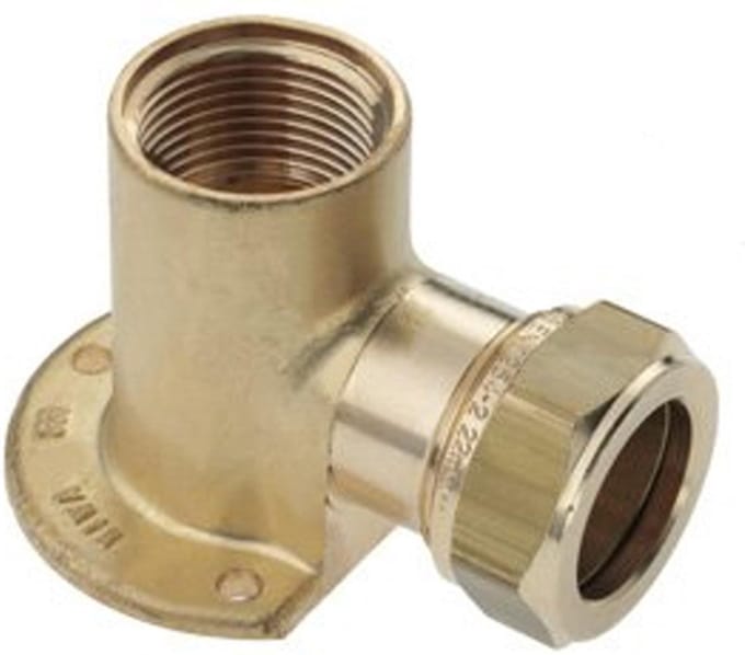 Bonfix knel muurplaat - 3/4 x 22 binnendraad