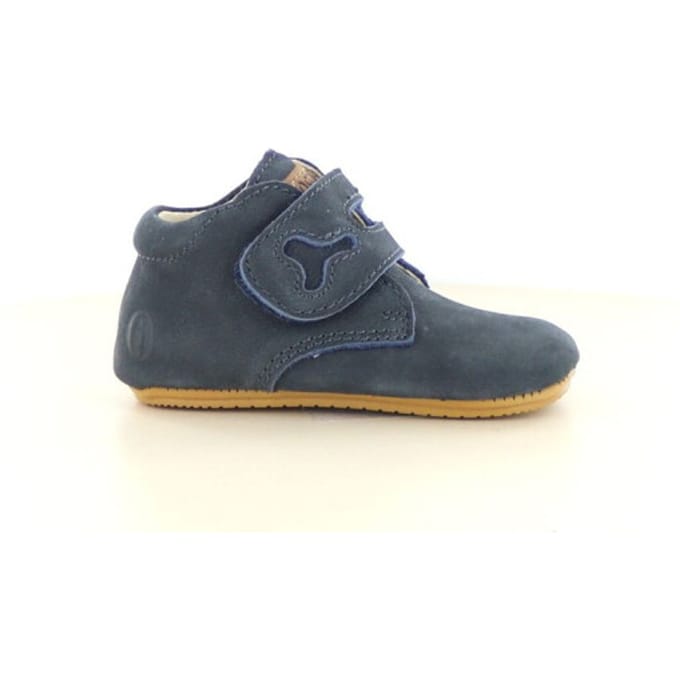 Shoesme Velcro Babyschoenen blauw Leer - Maat 20