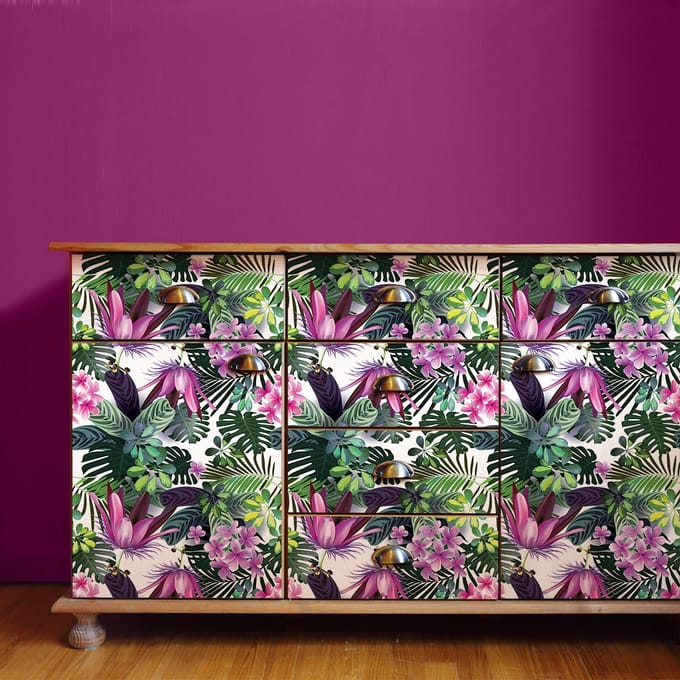 Samana tropische meubelsticker, 40 x 60 cm