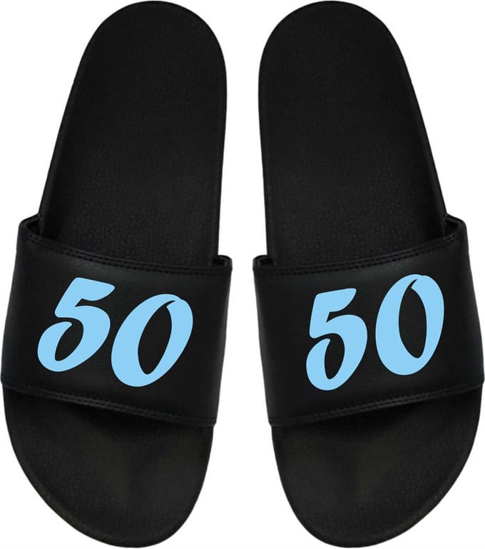 Cadeau Sint - Cadeau Kerst - Cadeau 50 jaar - Cadeau Badslipper- Kado 50 48