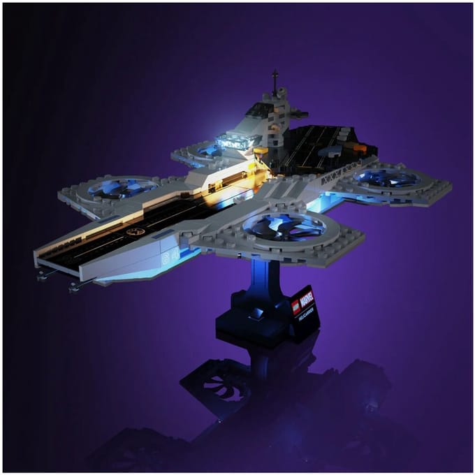 LMB 2.0 - Verlichtingsset geschikt voor LEGO® Marvel The Avengers Helicarrier 76295