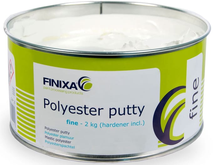 FINIXA Fine 2K Polyester Plamuur Fijn + Verharder