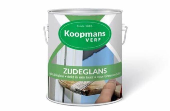 koopmans zijdeglans 587 roze 0.75 ltr