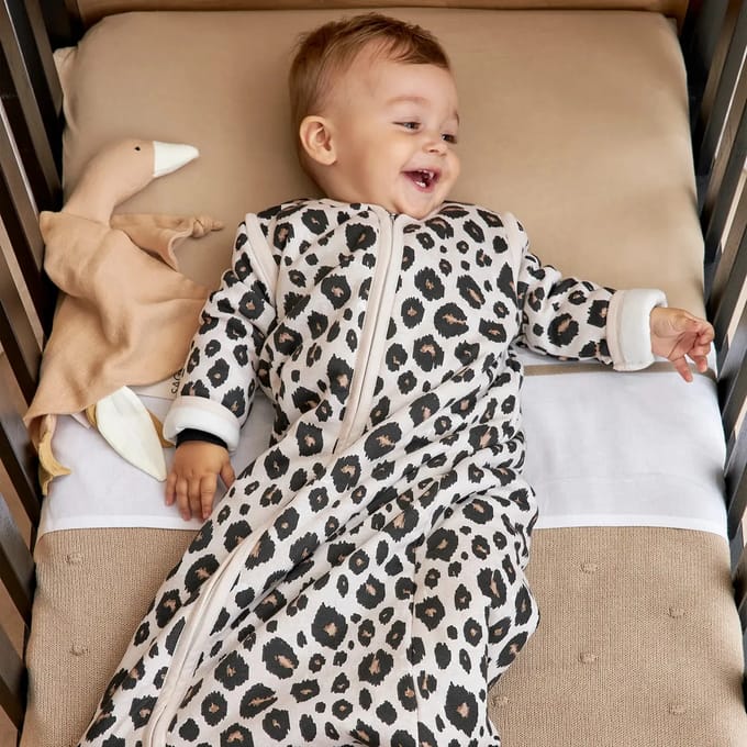 Meyco Baby Uni hoeslaken co-sleeper - 2-pack - sand - 50x90cm