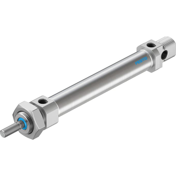 Festo Cilinder 20mm Boring 100mm Slag ISO 6432 Dubbelwerkend - 19212 - P2CSS