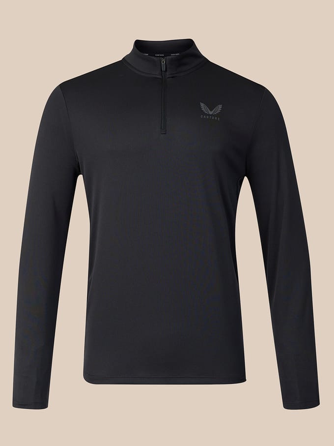 Heren Adapt Kwartrits Top - Zwart
