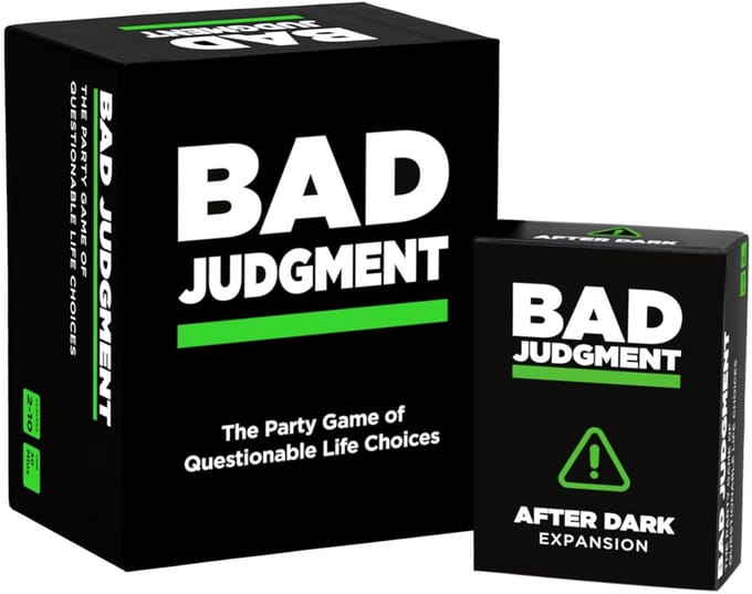 Bad Judgement + After Dark Expansion - Kaartspel - Party spel - Engels