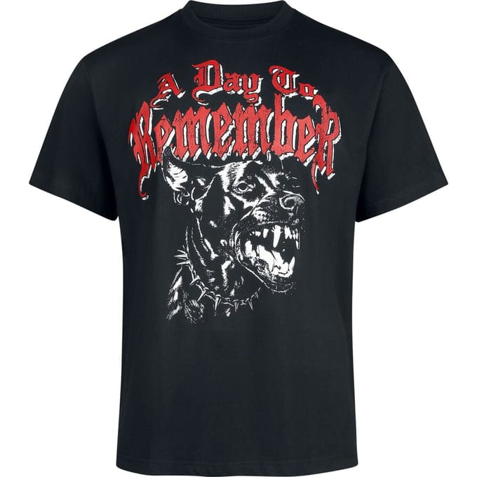 A Day To Remember T-shirt - Hound - S tot XL - voor Mannen - zwart