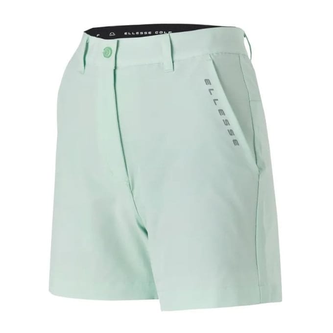 Ellesse Dames Fayia Patroons Shorts (Lichtgroen)