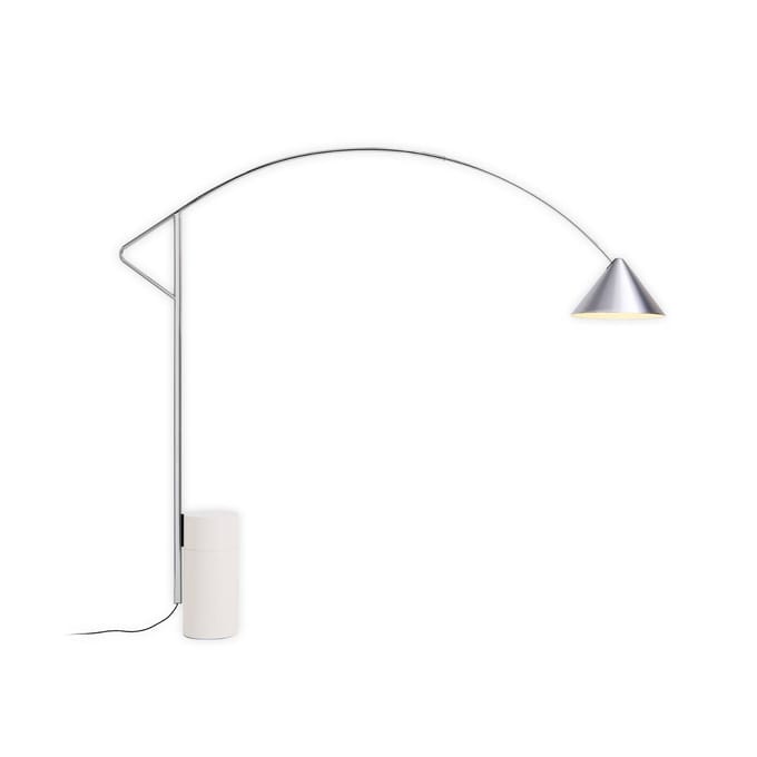 HAY vloerlamp Compass, aluminium, hoogte 217 cm, E27