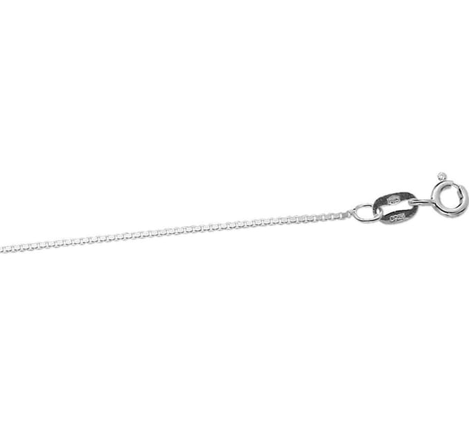 YO&NO - Ketting - Zilver - Venetiaans -  0,8mm - 36cm - Kinderen - Zilver 925
