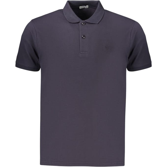 Coveri Moving Blauwe Katoenen Heren Polo
