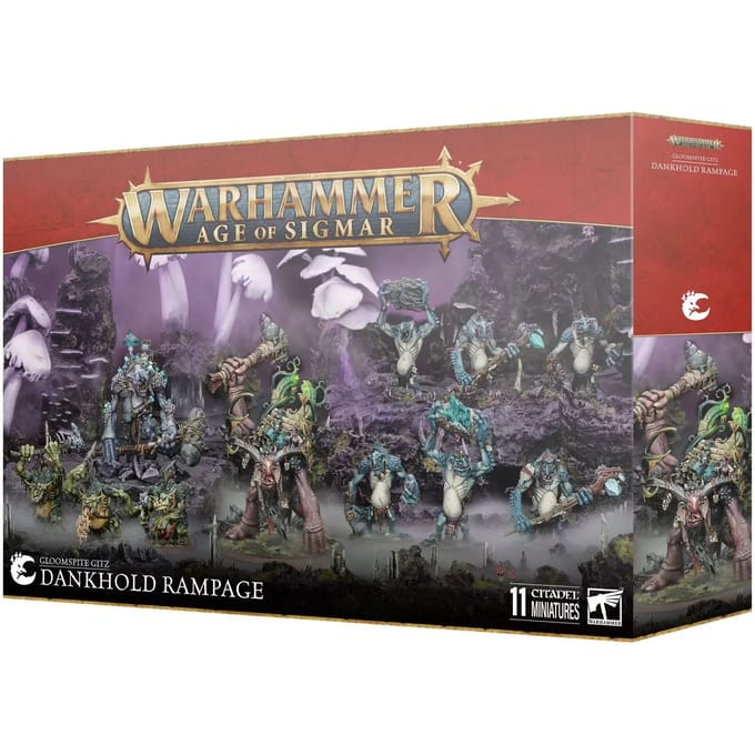 Beeldje Games Workshop Warhammer AoS - Battleforce Noel 2025 Gloomspite Gitz : Saccage de Moit'Gite