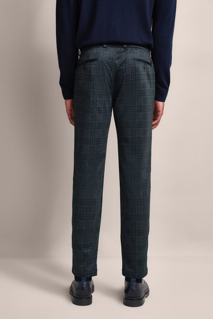 Bugatti Herren Chino met elastiek in de taille