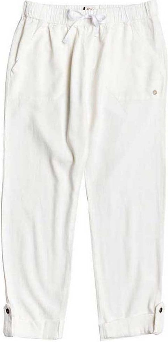 Roxy On The Seashore - Linen Cargo Trousers for Women