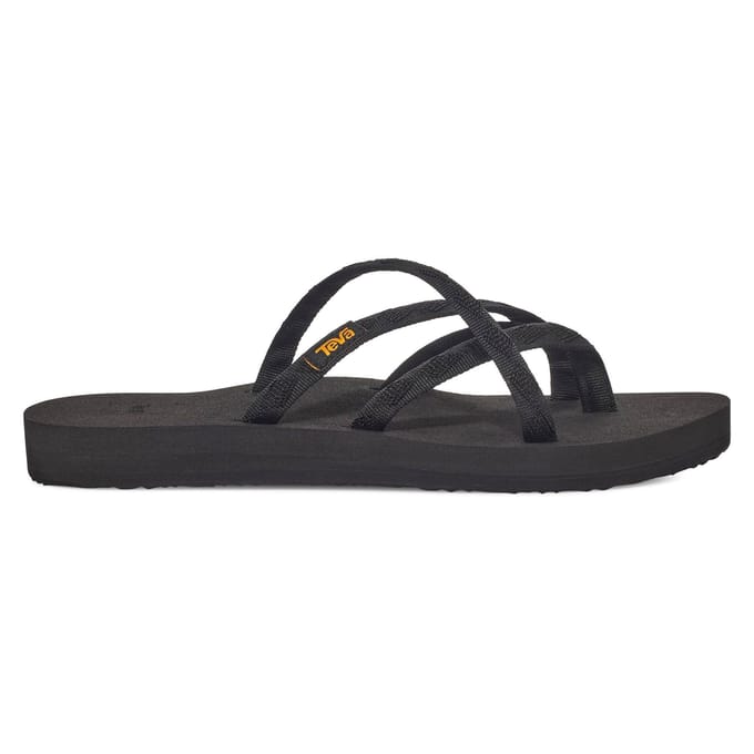 Teva W OLOWAHU MIX B Dames Slippers - Zwart