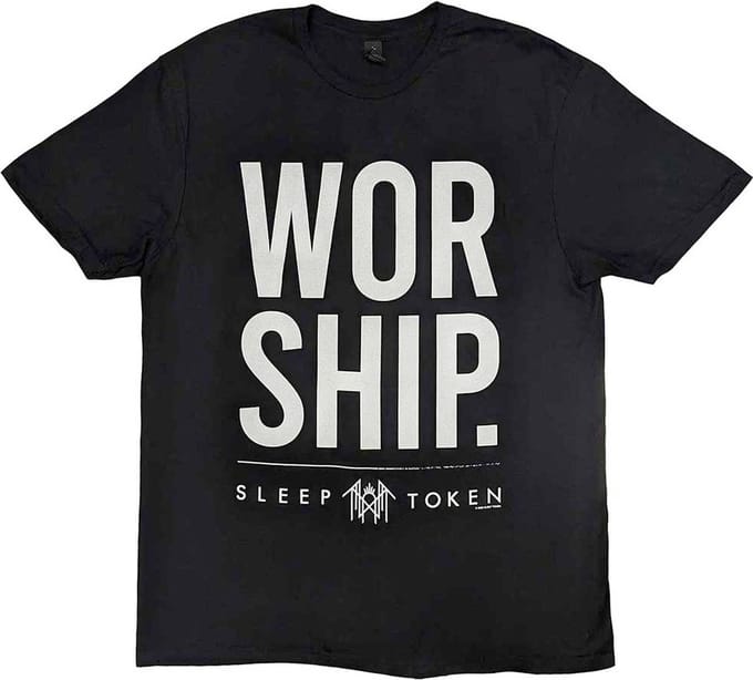 Sleep Token - Worship Heren T-shirt - M - Zwart