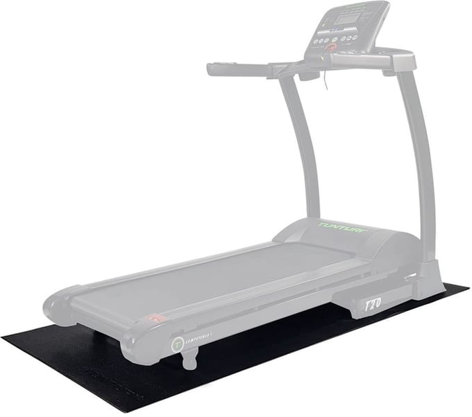 RS Sports - Beschermmat loopband - 200 x 92,5 x 0,4 cm - zwart