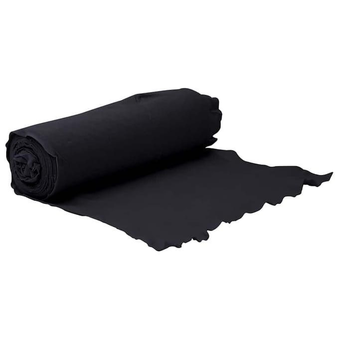 vidaXL - Geotextielmembraan - 1x50 - m - polyestervezel - zwart
