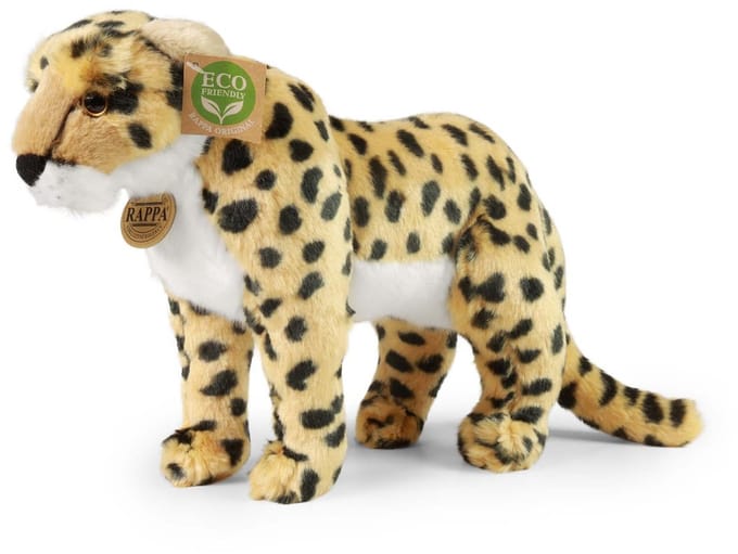Rappa Eco Friendly Serie - Plushen Luipaard - 30 cm - Zacht Pluche - Milieuvriendelijk