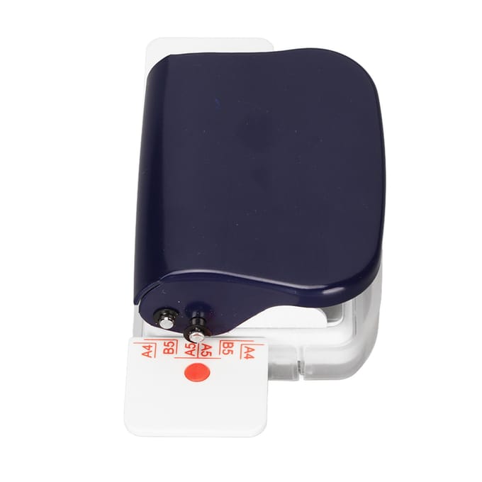 Handmatige Bindmachines Multifunctioneel 6 Gaten Cinch Boekbindmachine voor Thuiskantoor Roze