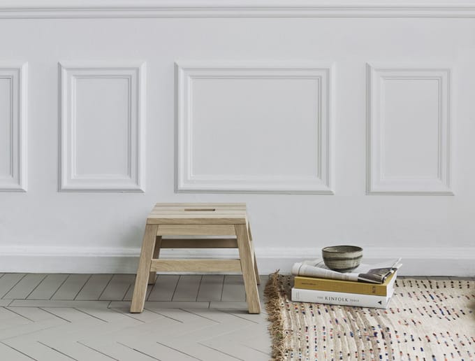 Skagerak by Fritz Hansen - Dania voetenbank - eiken - bruin