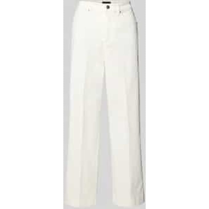 Regular fit culotte van katoenmix