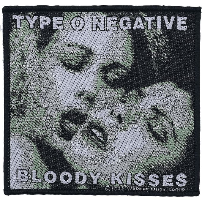 Type O Negative Bloody kisses Unisex Patch - meerkleurig - Standard