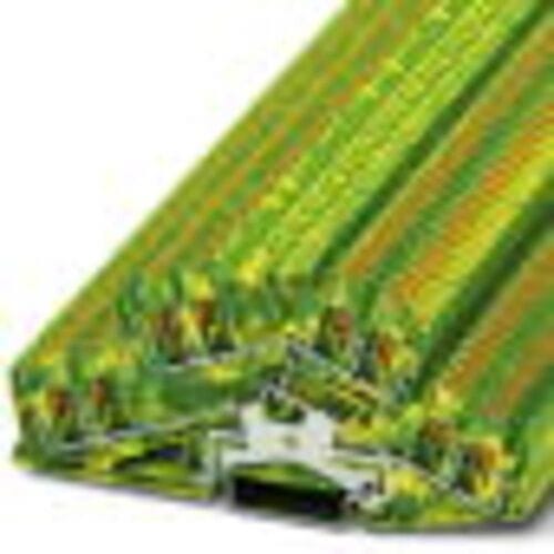 Phoenix Contact 3210611 Klem 2-etages 5.2 mm Push-Lock-veeraansluiting Toewijzing: Dubbel Groen, Geel 50 stuk(s) Piece