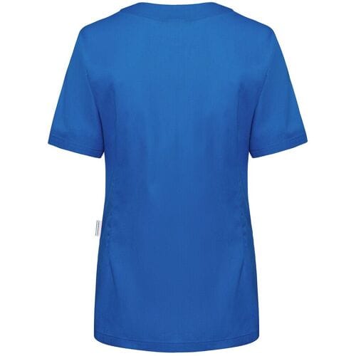(6 stuks) KARLOWSKY Korte Mouw Dames Tuniek Essential - Koningsblauw - maat: 36 blauw