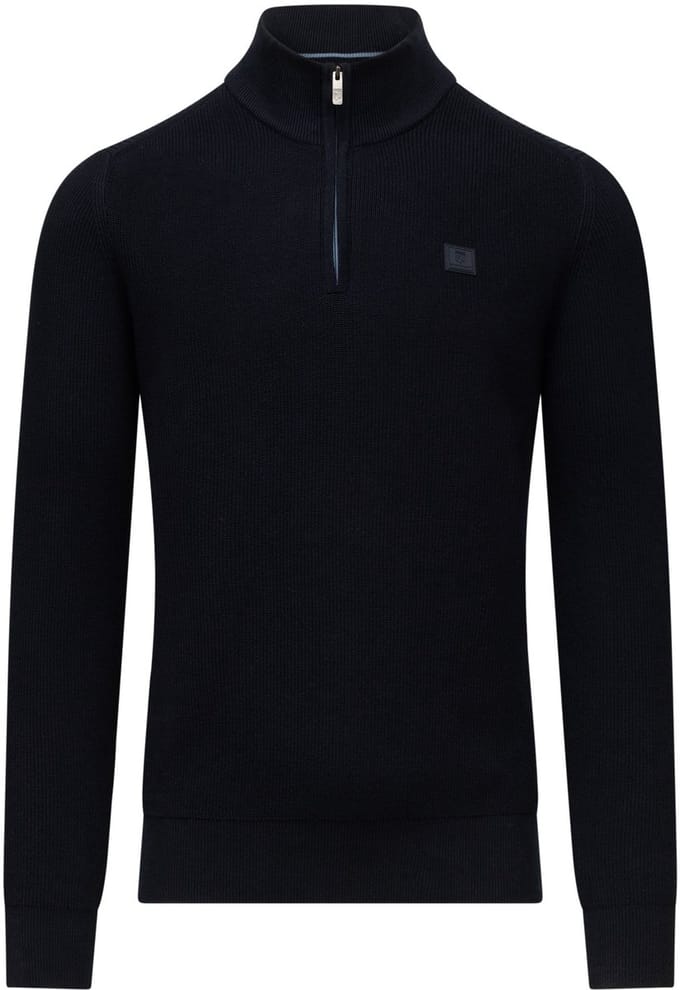 State Of Art Half Zip Trui Navy - Maat L - Heren - Pullovers