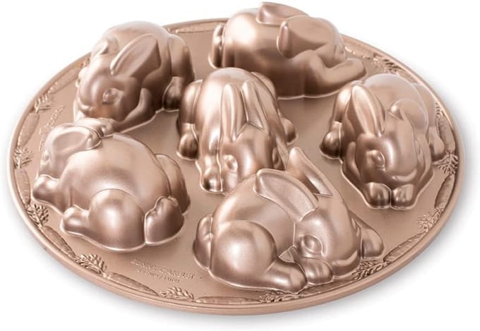 Aluminium Cakevorm 7,6 x 30,5 x 30,5 cm - Bruin