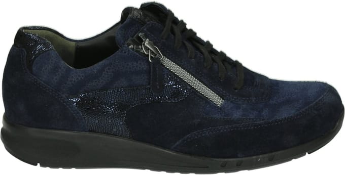 Durea - 6260 K GO - Lage sneakersDames sneakers - Kleur: Blauw - Maat: 37.5