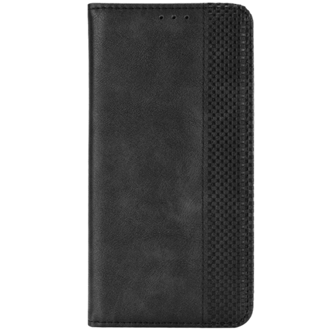CaseBody Samsung Galaxy S20 Retro Hoesje met Pasruimte Zwart